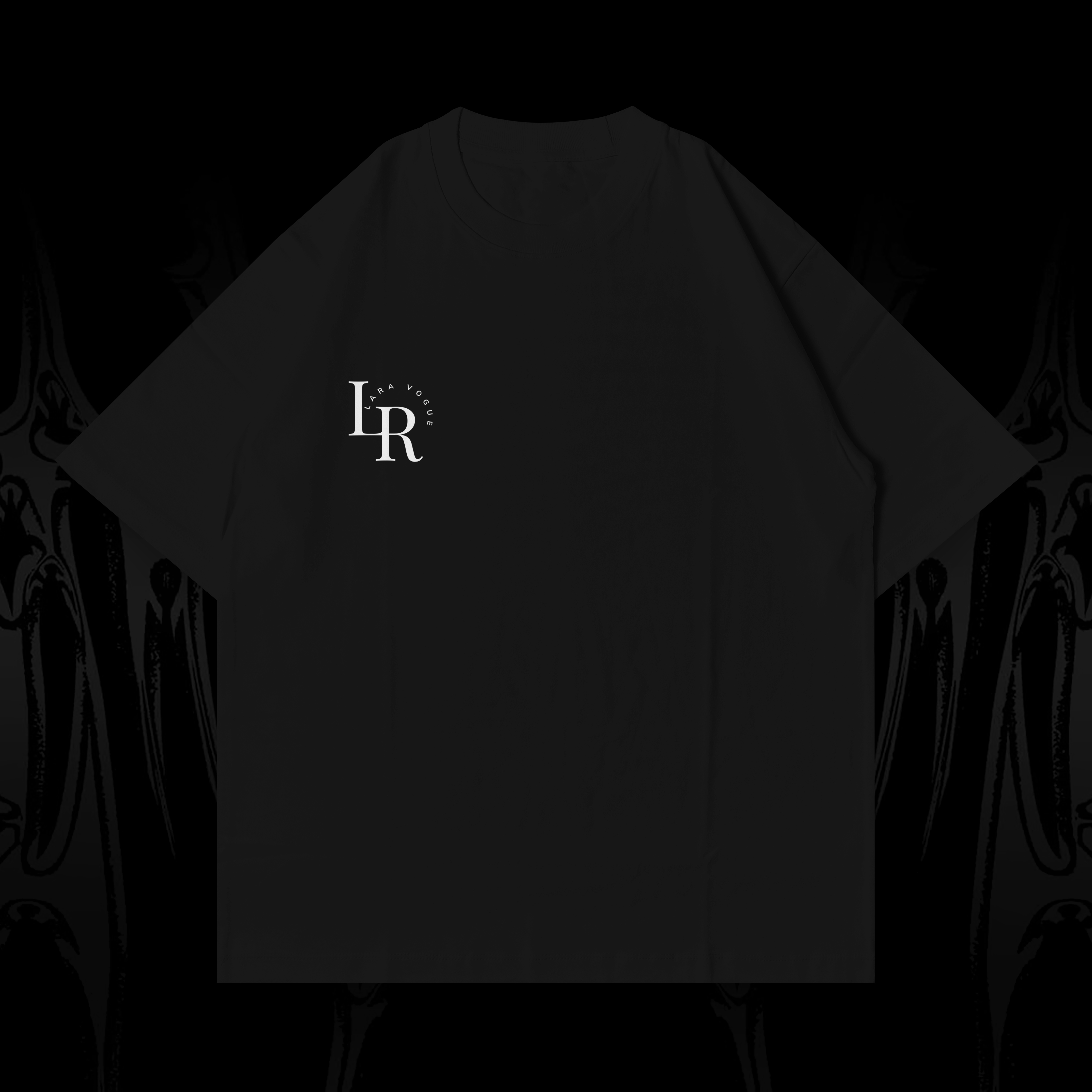 LR Dragon Oversized Tee - Black